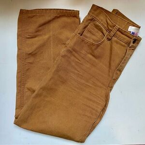 Carleen Relaxed Jeans in Wheat